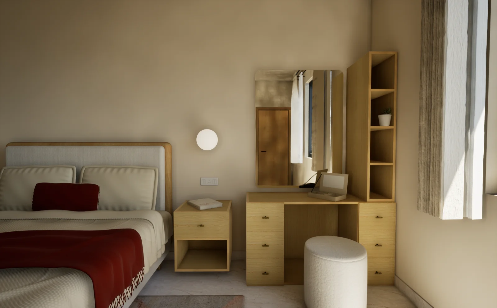 Master bedroom, dresser