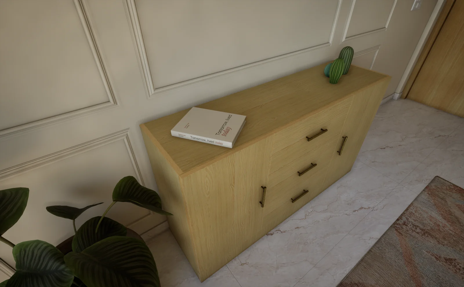 Master bedroom, sideboard